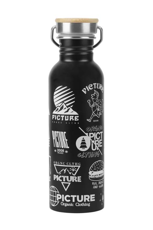 Gourde Hampton bottle Black Picture Organic Clothing