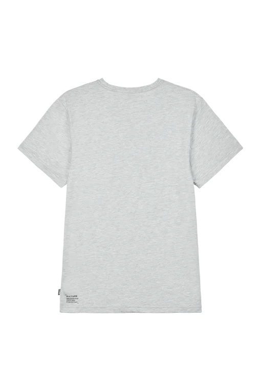 Tee-shirt Murray tee Grey melange Picture Organic Clothing