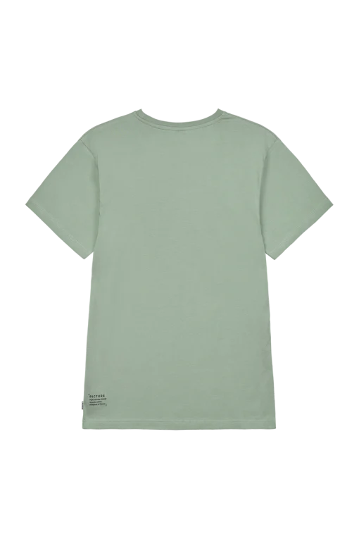 Tee-shirt Pockhan tee Green spray Picture Organic Clothing